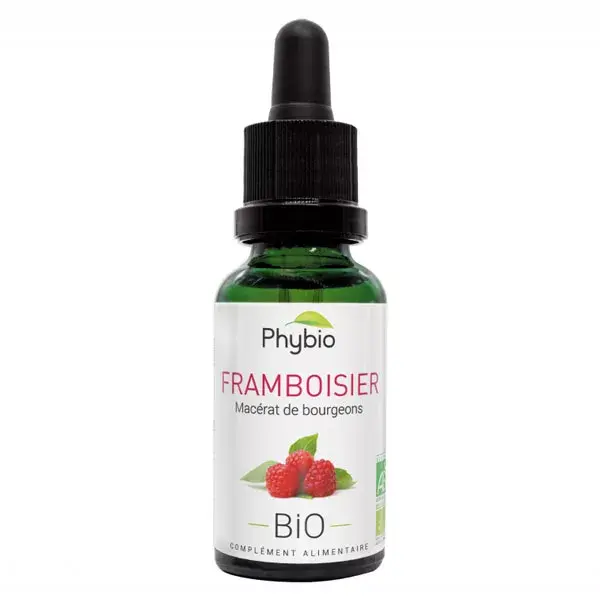 Macerado de Glicerina de Framboesa Orgânica Oemine 30ml