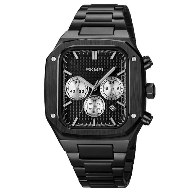 SKMEI Clock Business Quartz Watch Square Fashion Armbåndsur Luminous