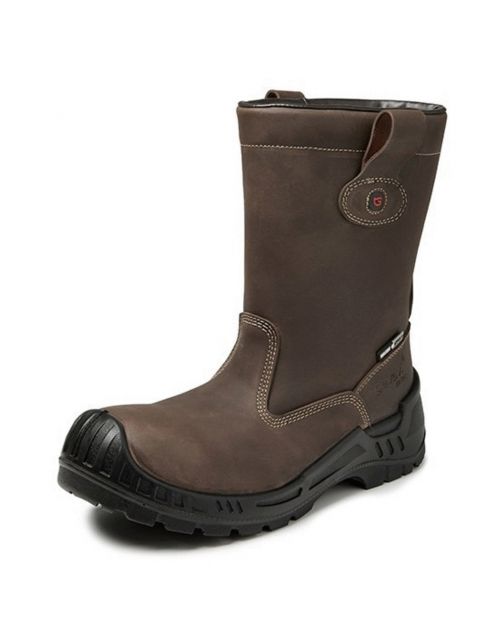 Gevavi Safety Werklaars Rome Gs90 S3 Bruin - Werkschoenen