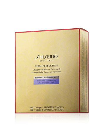 Shiseido Vital Perfection Liftdefine Radiance Face Mask 6-Stück
