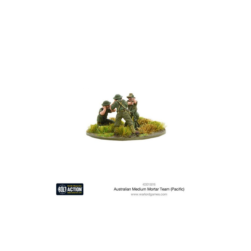 Bolt Action - Australian Medium Mortar Team (Pacific)