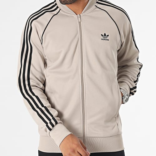Veste Zippée A Bandes TT IL2495 Beige