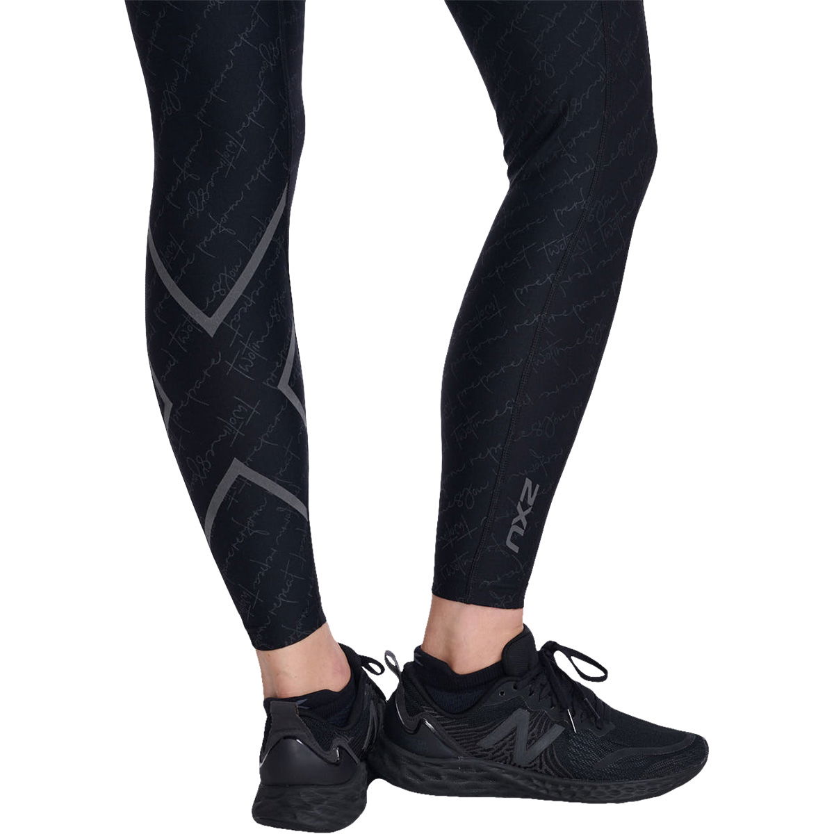 2XU Aero Reflect Hi-Rise Kompressions Tights Dame