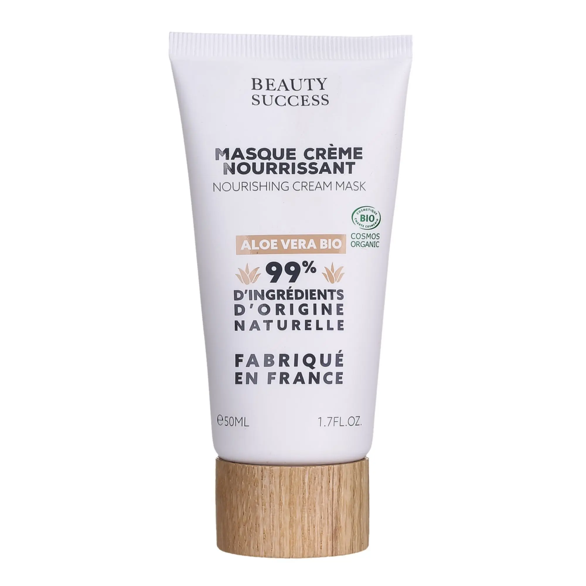 Beauty Success - Masque Crème Nourrissant Certifié BIO- slider-visage01