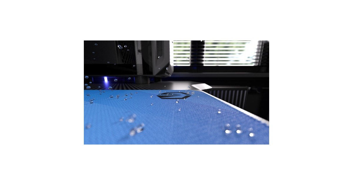 ENDORFYCrystal Blue L gaming muismat  (Blauw/lila)