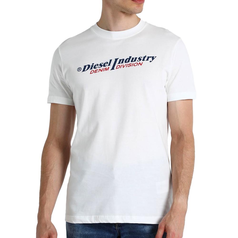 Diesel T-shirt Blanc Homme Diesel Diegor