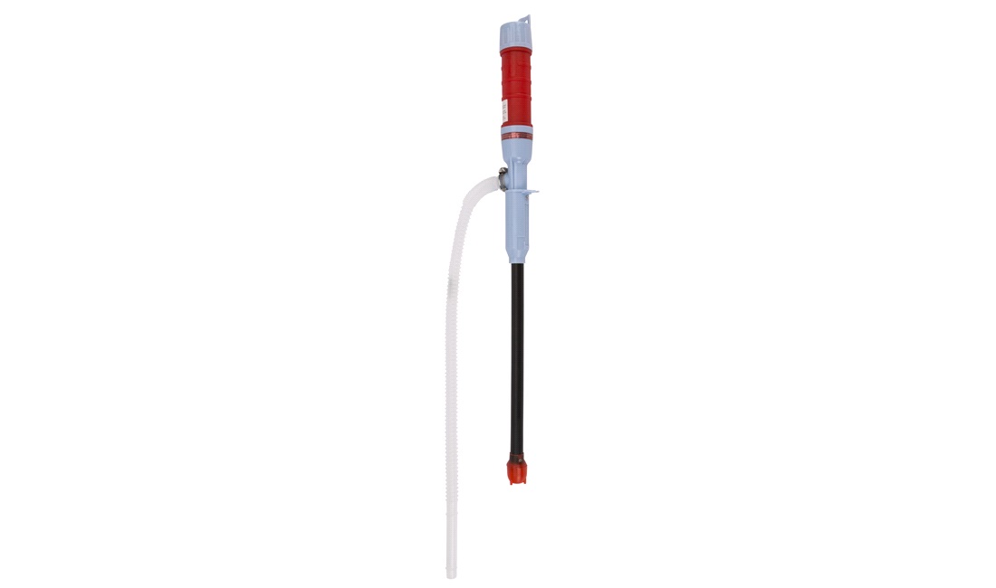 Batteridrevet pumpe til benzin/diesel/olie