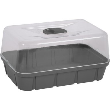 Mini-serre, taille L, volume: 15,7 L, anthracite