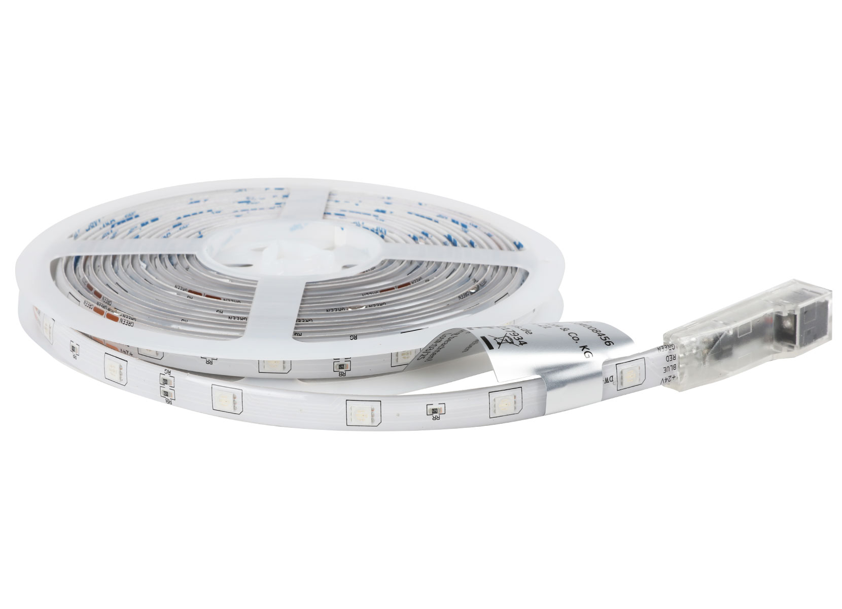 LED-Leuchtstreifen mit Fernbedienung 30 LEDs pro Meter 5m Multicolor