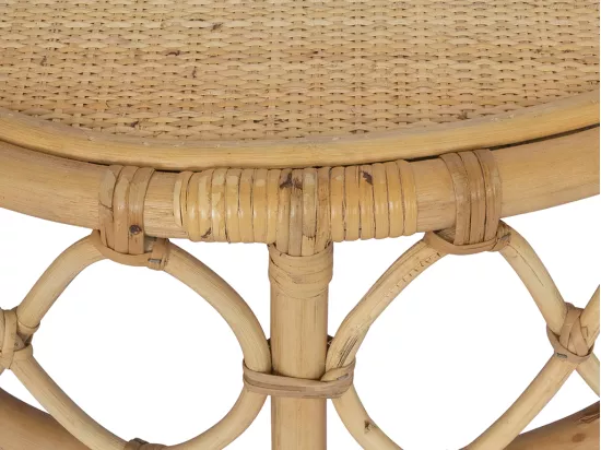 Tables basses gigognes - Rotin - Coloris : Naturel - RONITA