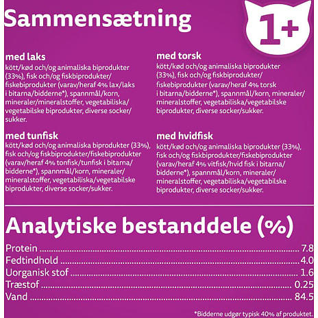 Vådfoder m. fisk