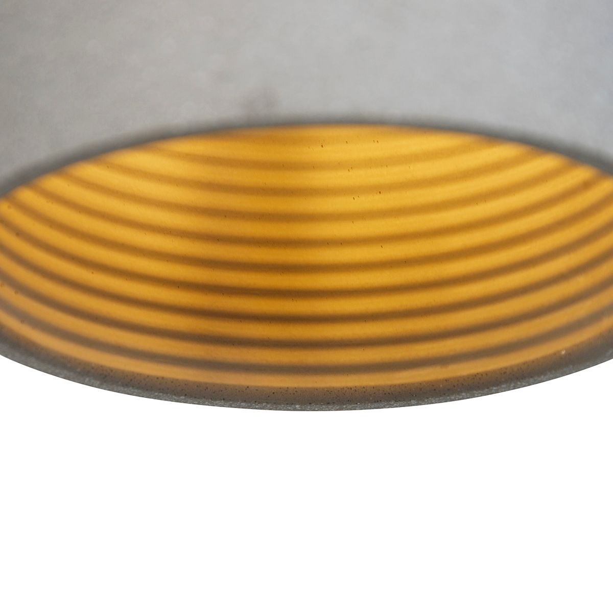 Moderne hanglamp zwart met grijs beton 3-lichts - Eton