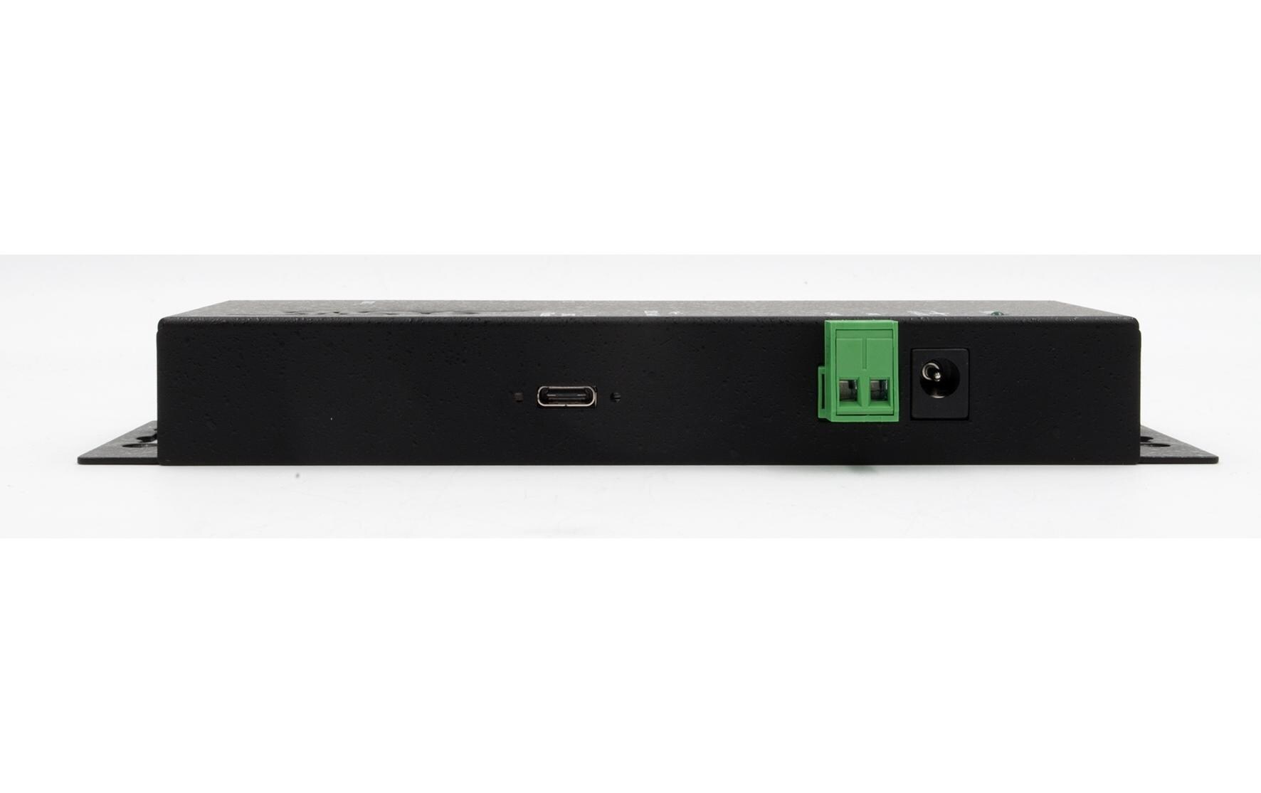 USB-Hub EX-1191HMVS-PD<br>4 Port USB 3.2 Gen 1 Metall HUB mit USB PD Aufladung (Surge Protection)