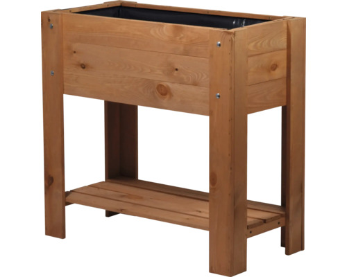 Verhoogd tuinbed op palen dobar 80,3 x 40 x 78,4 cm bruin
