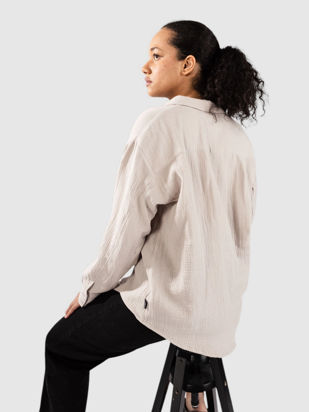 Blue Tomato Linen Shirt sand