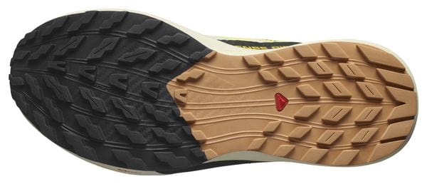 Chaussures de Trail Running Femme Salomon Sense Ride 5 Jaune Noir