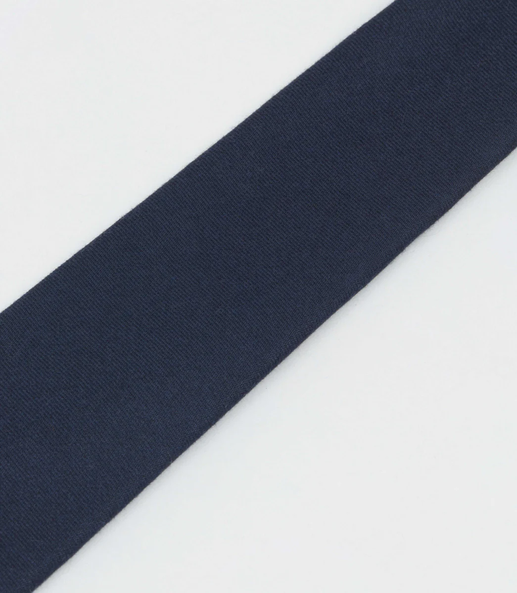 Cravate slim marine