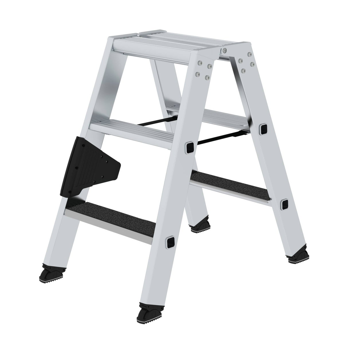 PROREGAL Trapladder, dubbelzijdige toegang met Clip-Step R13, 2 x 3 treden