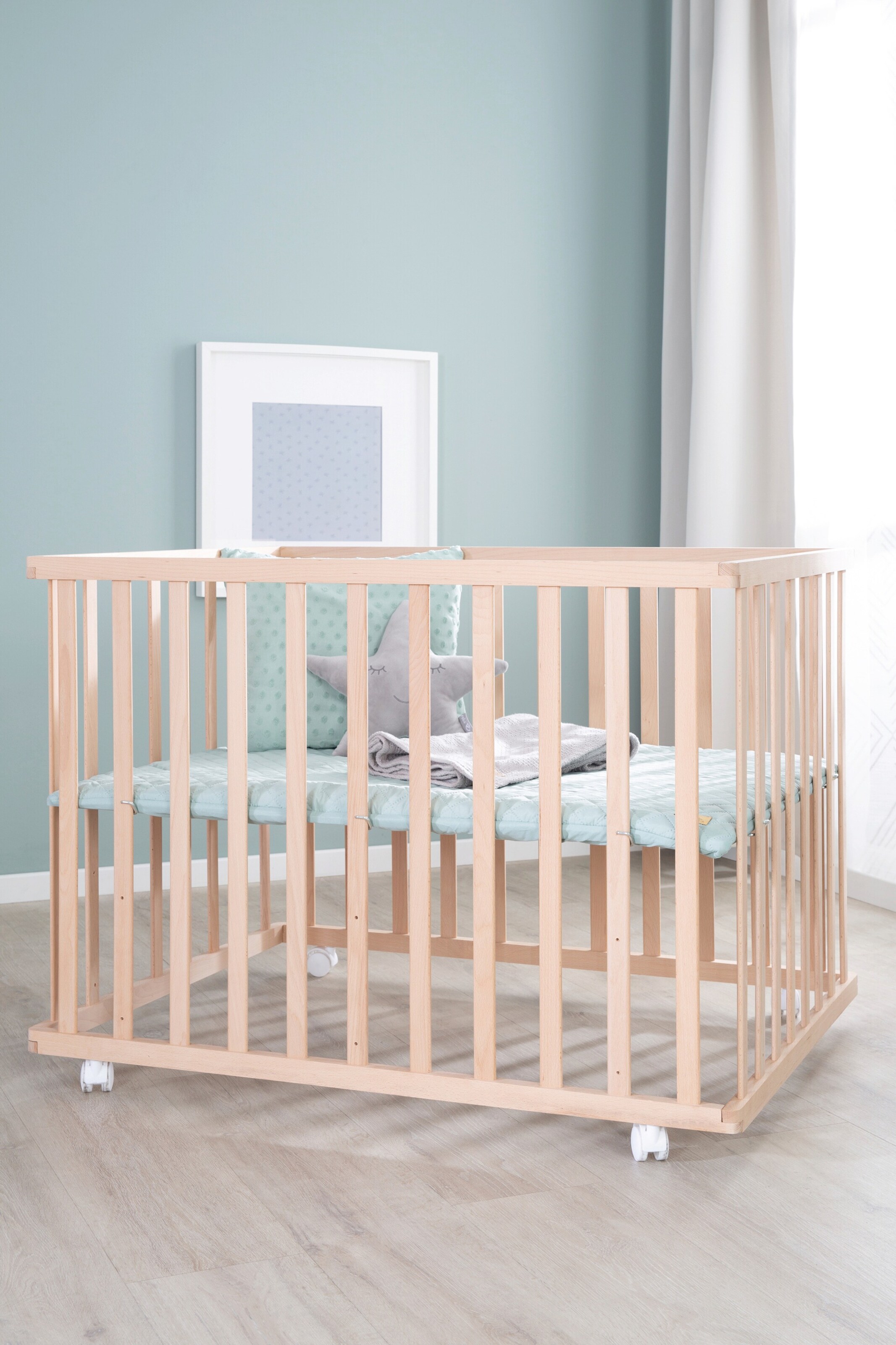 roba Laufgitter 100x75 roba Style Frosty green