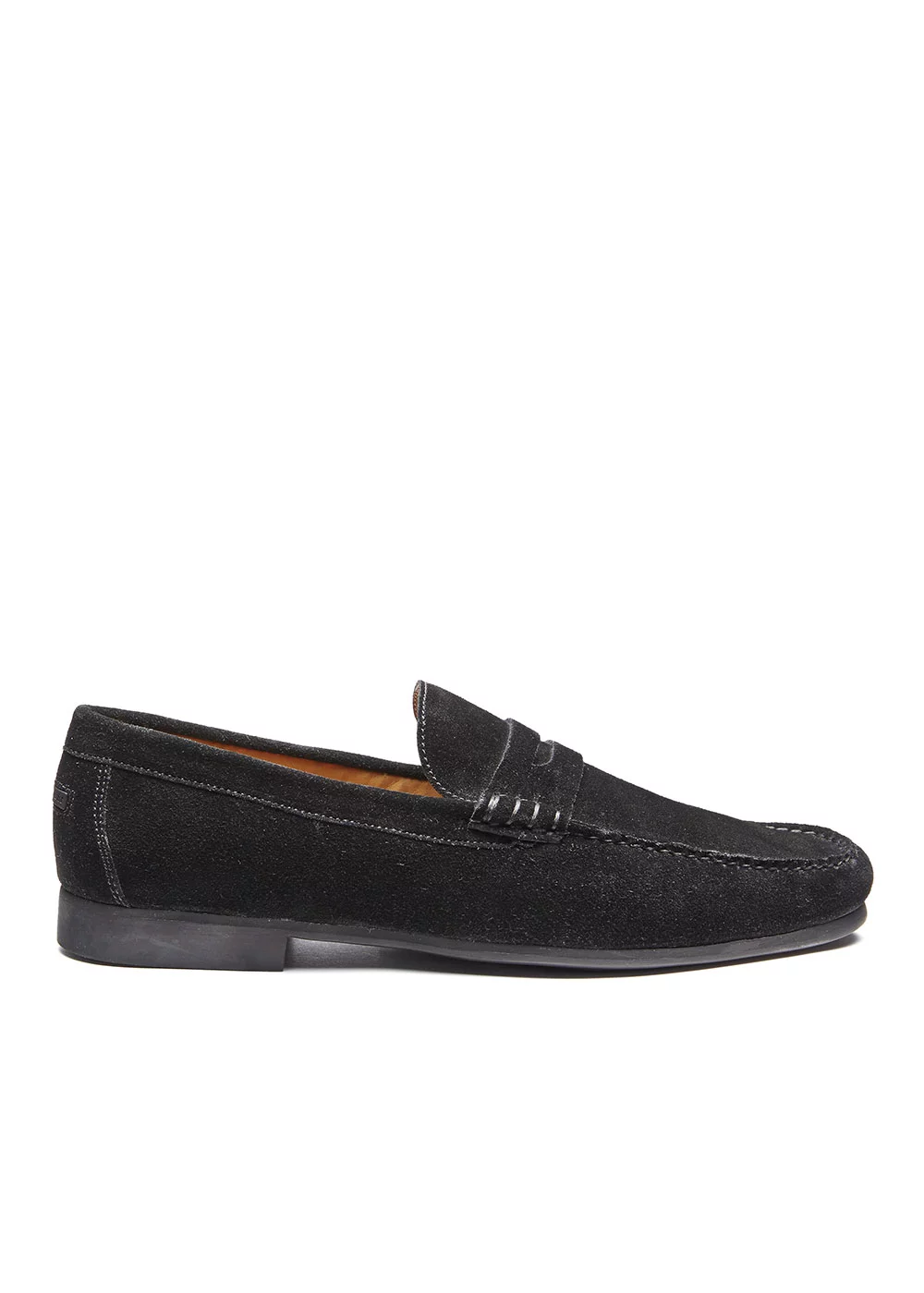 MOCASSIN R MOC VELOURS NOIR