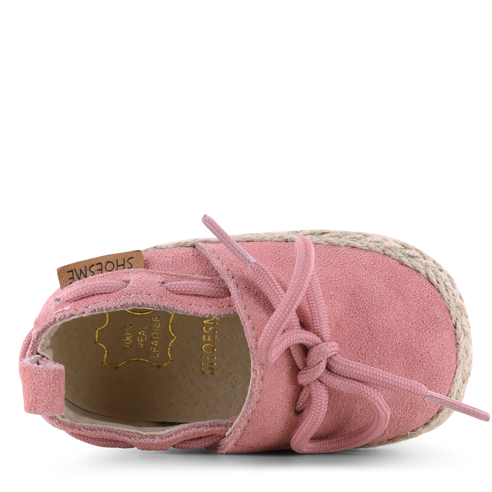 Shoesme roze BABY-PROOF® espadrilles Leer | Meisjes schoenen