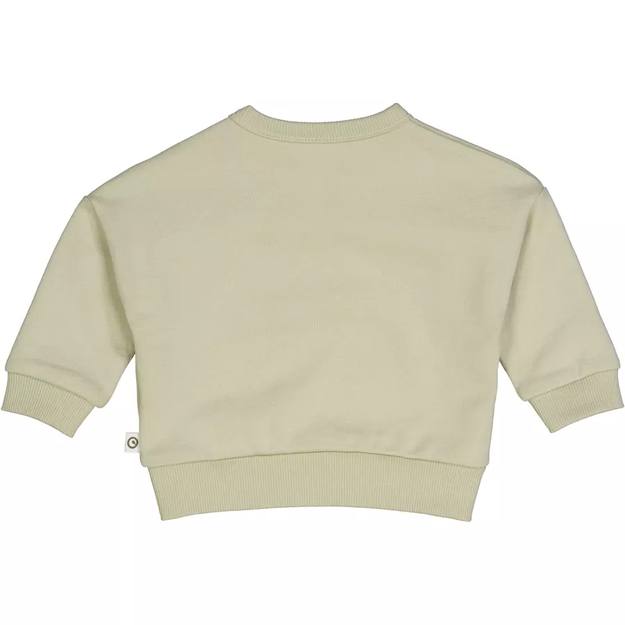 Müsli Babysweatshirt Desertgreen