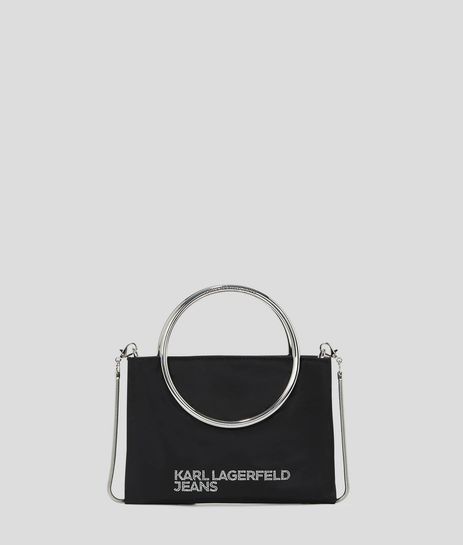 SAC DE SOIRÉE EN SATIN - Noir