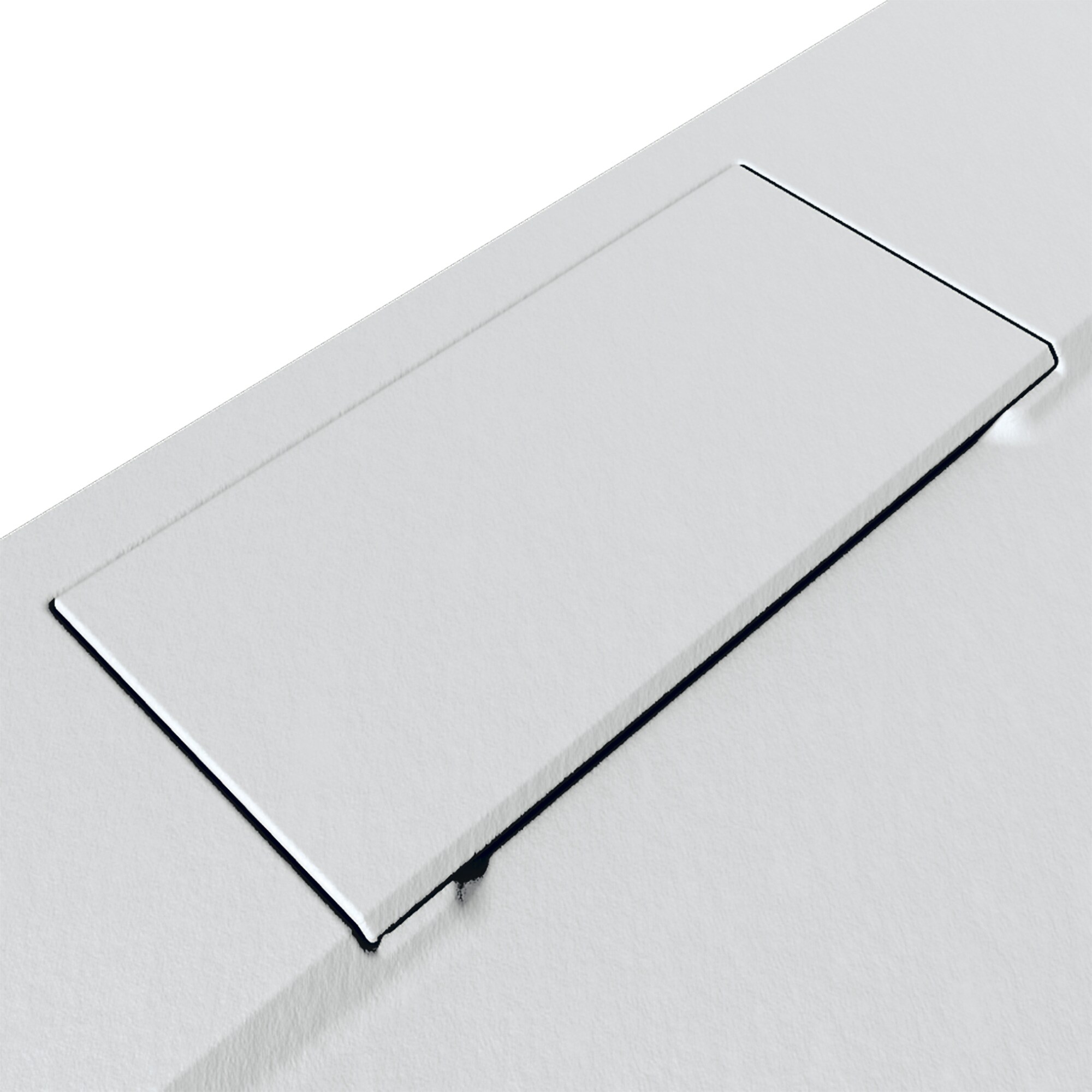 Breuer Quadrat-Duschwanne Lite Line Steinoptik in ver. Varianten