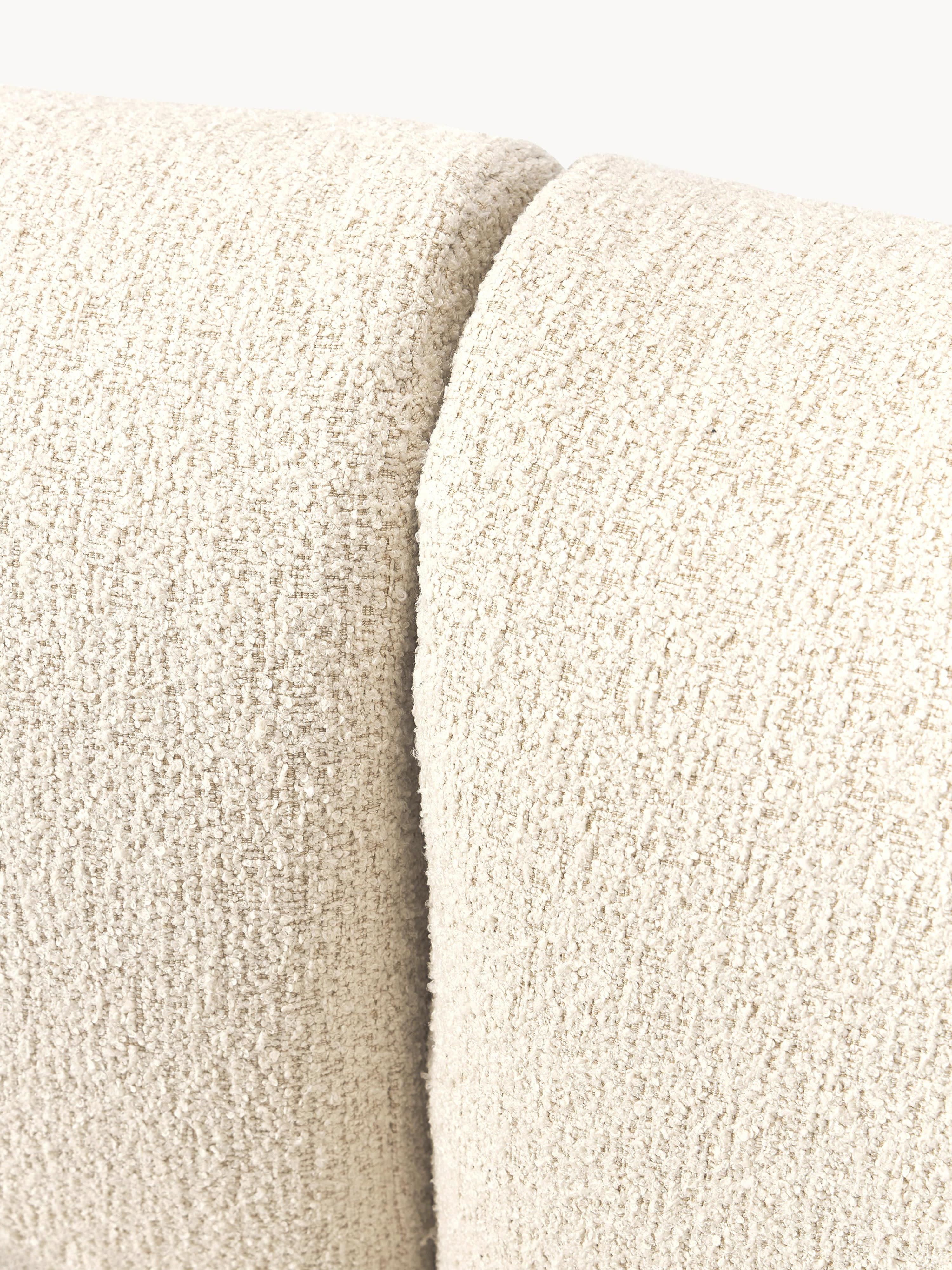 Modulaire XL chaise longue Sofia van bouclé stof