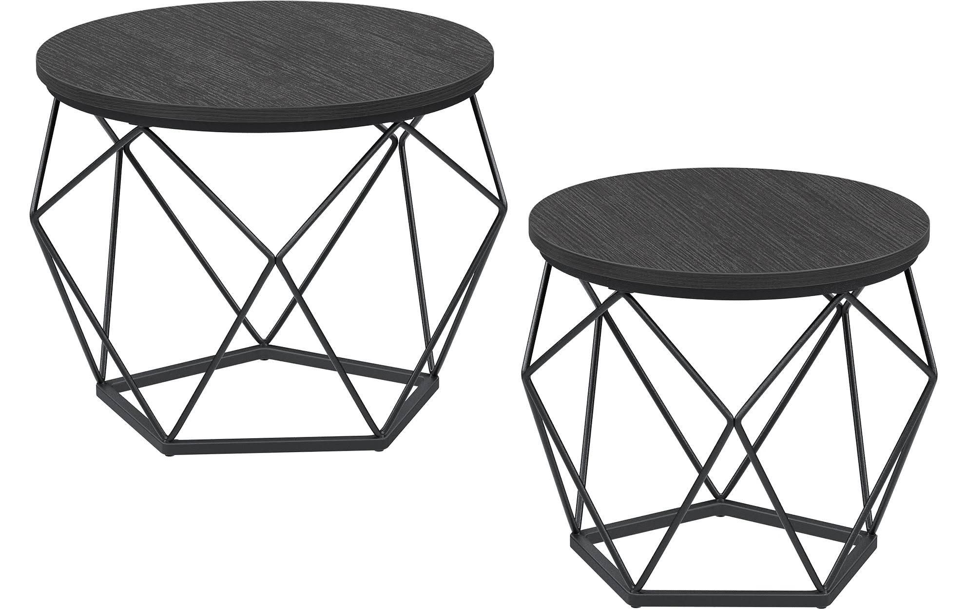 vasagle Couchtisch 2er-Set