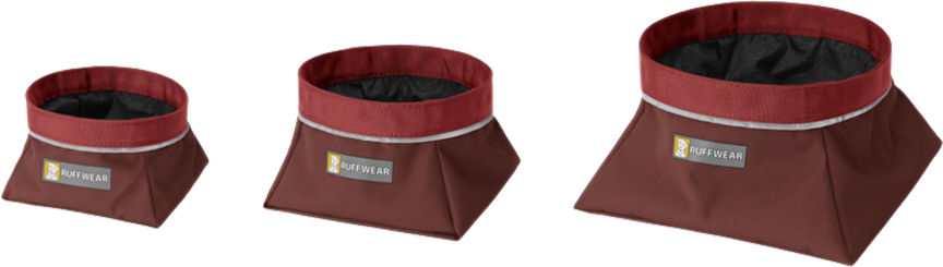 Ruffwear Quencher Hundenapf für unterwegs Fired Brick S