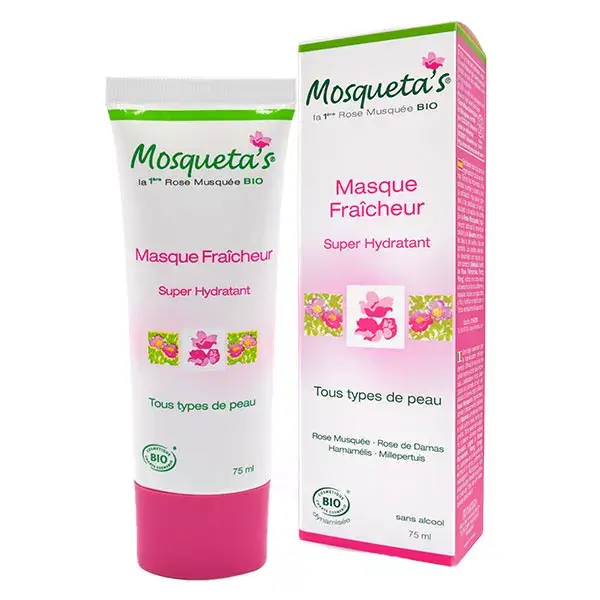 Máscara Refrescante Super Hidratante Orgânica Mosqueta 75ml