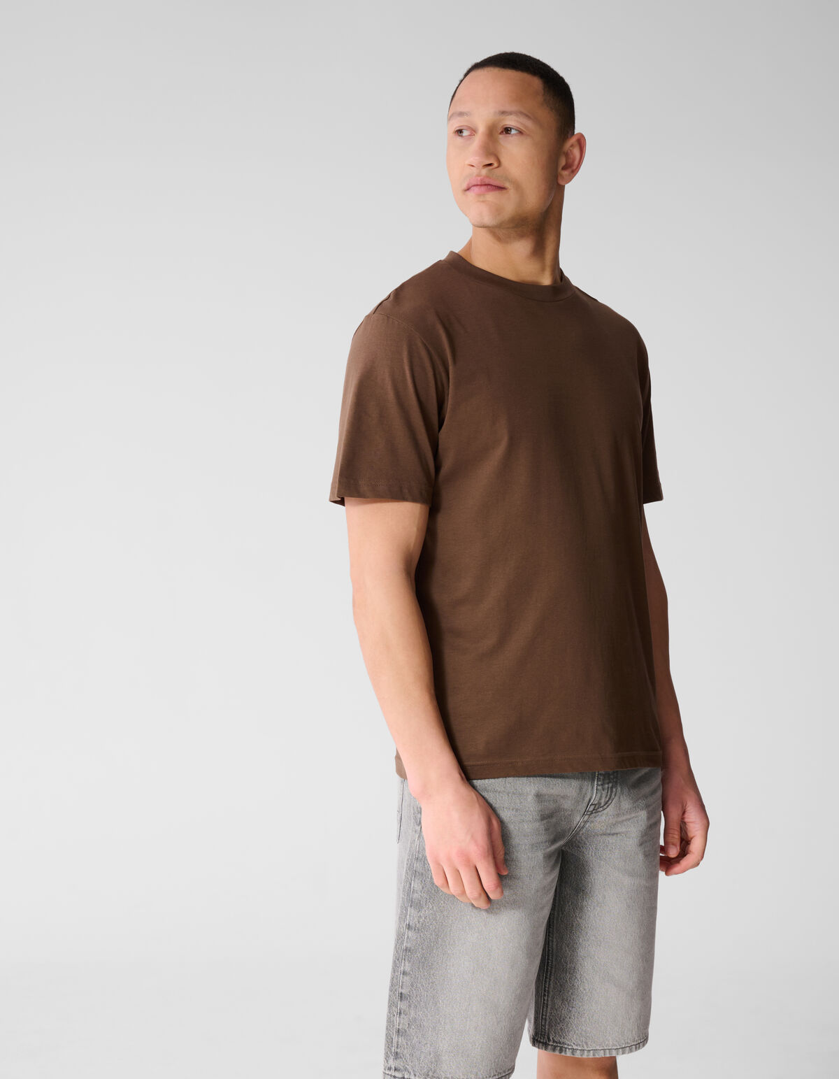 Logo Circle Artwork T-shirt Bruin