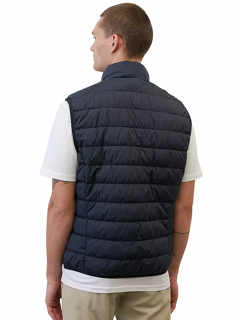 MARC O'POLO Steppgilet blau