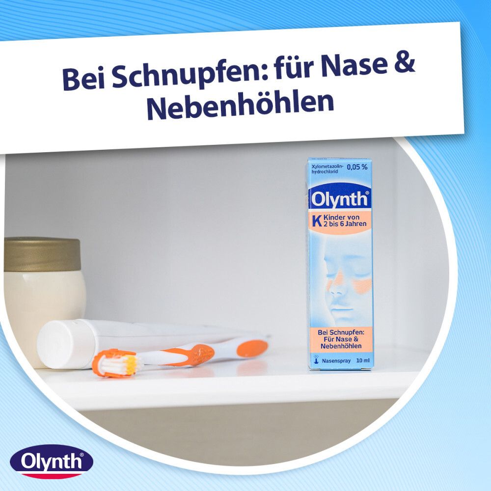 Olynth® K 0,05 % Schnupfen Dosierspray für Kinder
