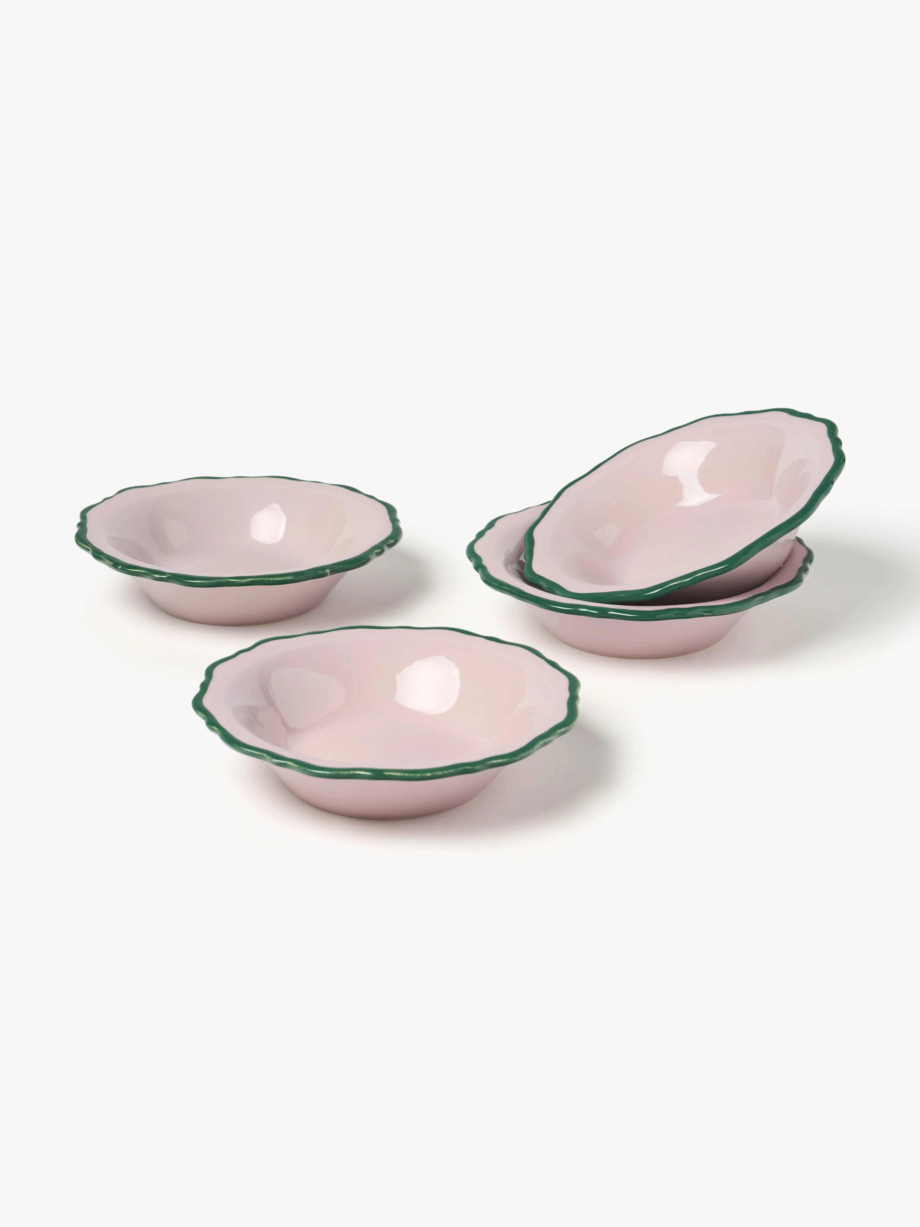 Soepborden Crumble, 4 stuks LAVENDEL