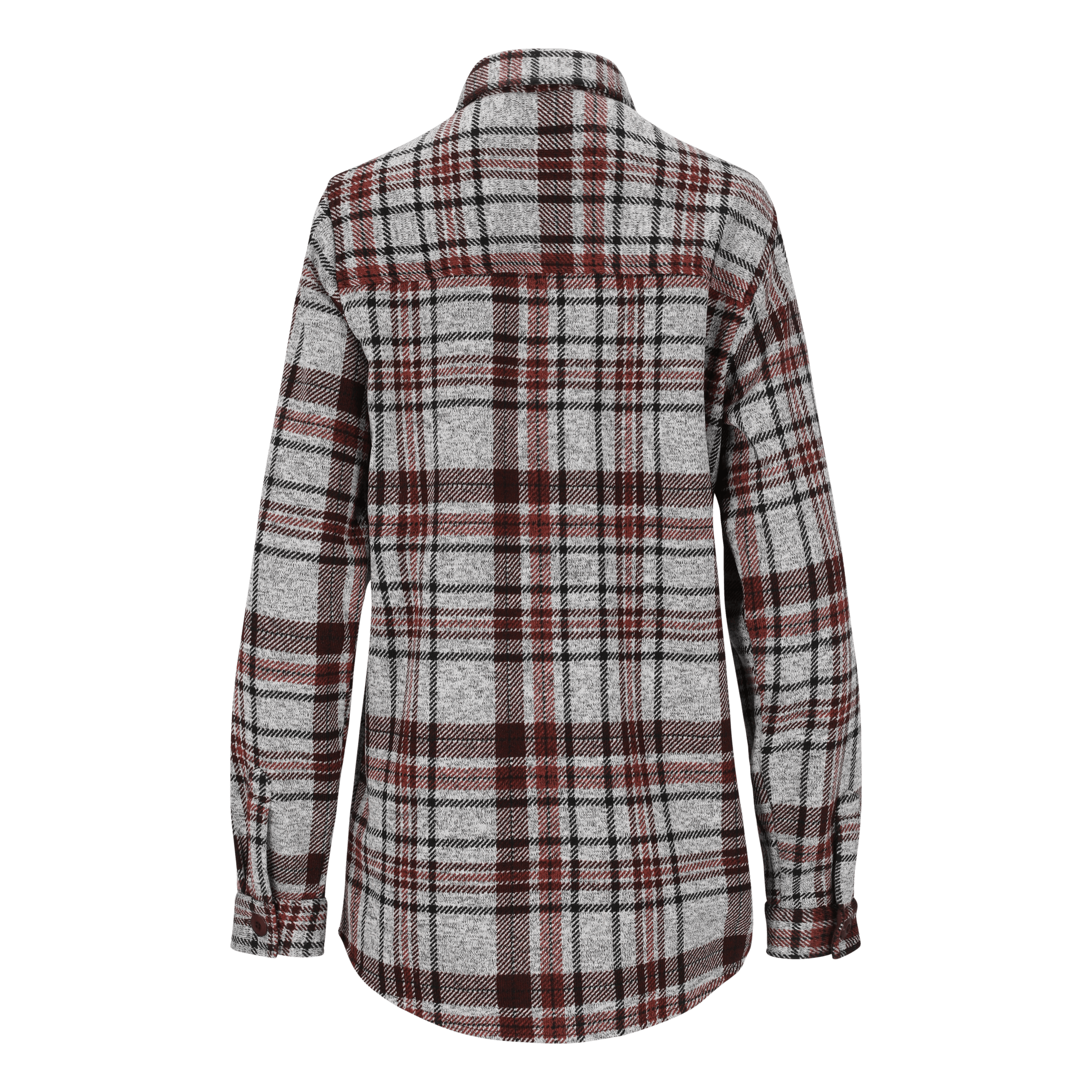 Vertical Millani W Checked Fleece Shirt - Fritid og bomull