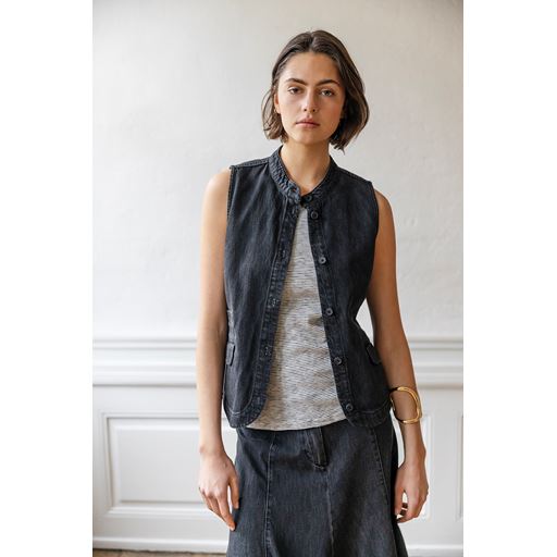Project AJ117 Passion Denimvest, Black, XS