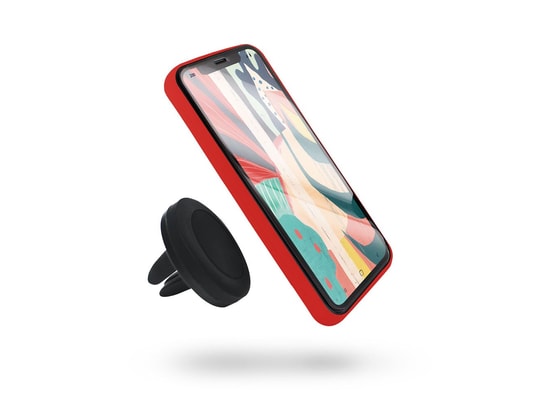 MOOOV - Coque smartphone Coque semi-rigide magnétique avec support pour huawei y6 20...
