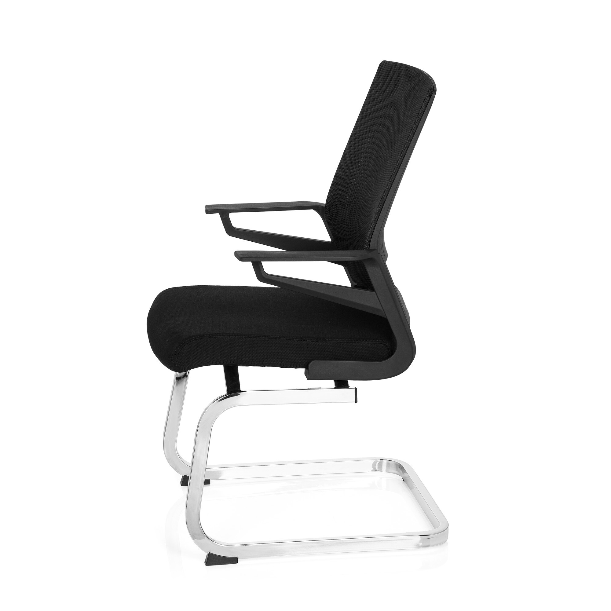 Freischwinger INVENTOR V Stoff mit Armlehnen hjh OFFICE