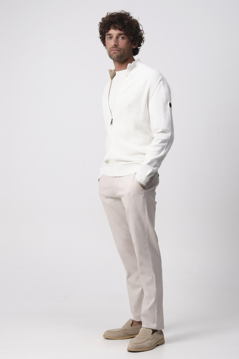 Campbell ecru heren vest