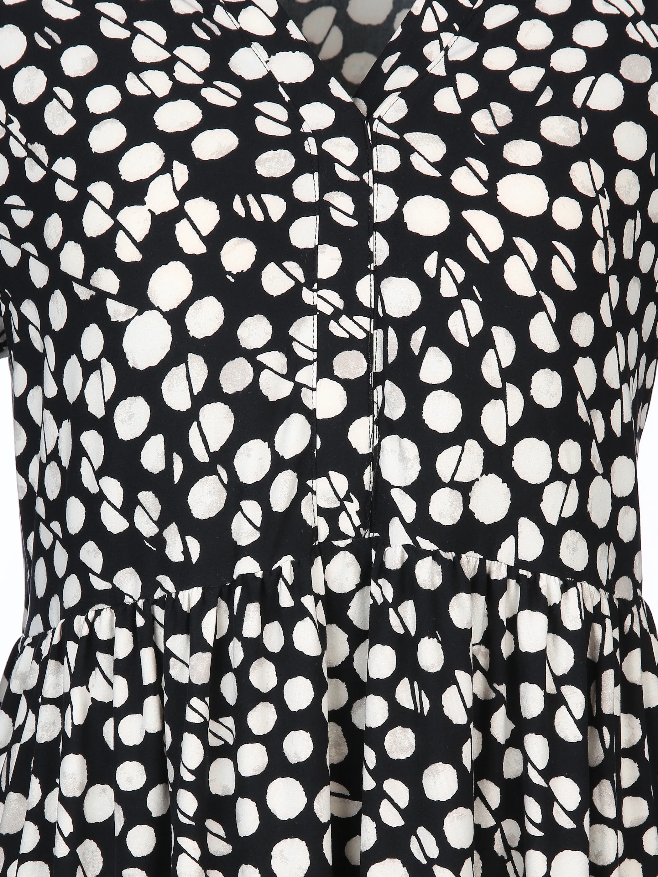 Damen Jerseykleid mit Alloverprint