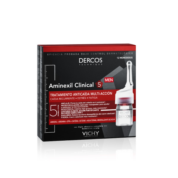 Vichy Dercos Aminexil Clinical 5 für Männer 6 ml