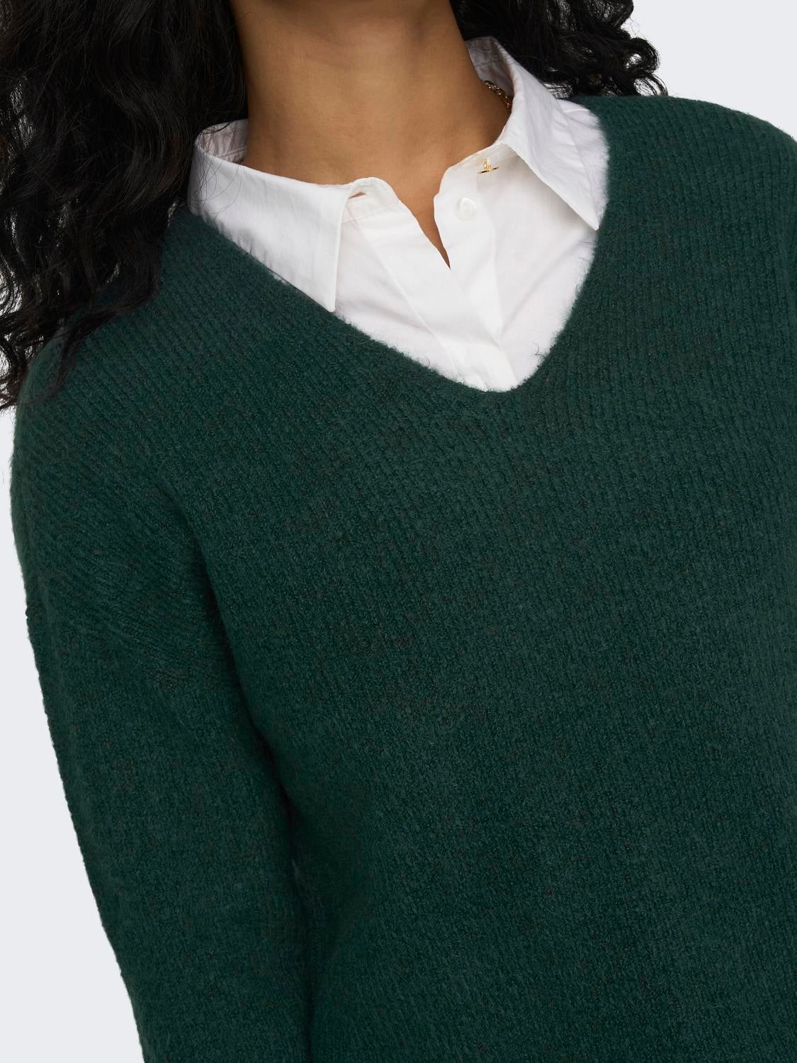 ONLCAMILLA Strickpullover Scarab