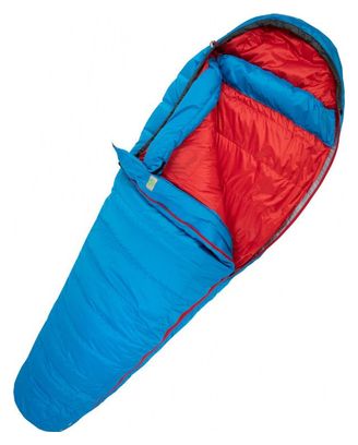 Sac de couchage momie SirJoseph trekking Rimo II 600-gauche 200 cm-Rouge