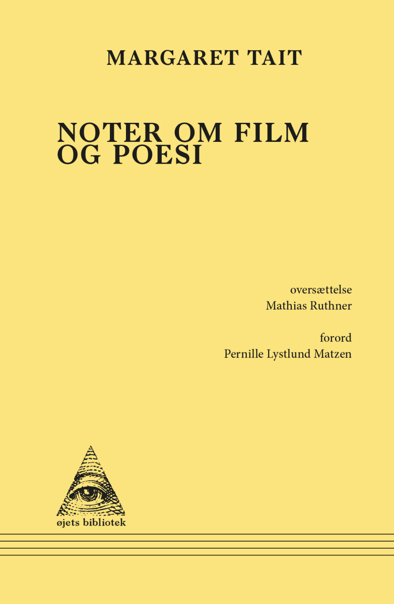 Noter Om Film Og Poesi - Margaret Tait - Bog