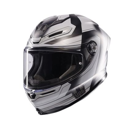 Casque AGV K-6 S - INTREPIDO - Noir / Gris