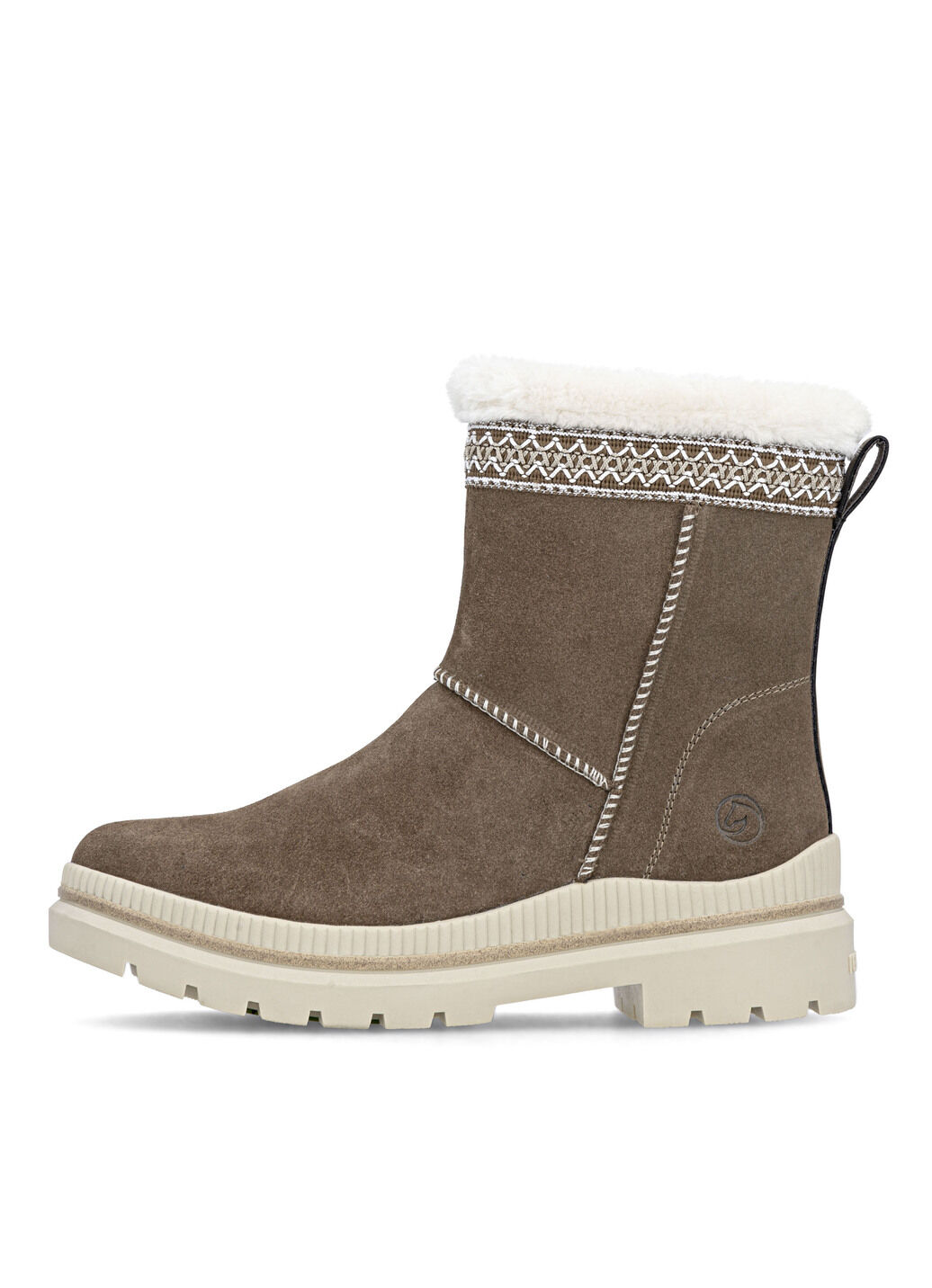 Remonte, gefütterte Damen-Stiefeletten, Winterschuhe, Weite G, mit Lammfell