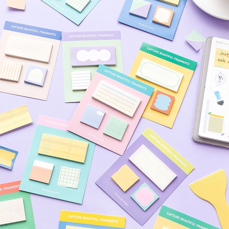 Chavipa - Print Sticky Note (Diverse ontwerpen) / Set
