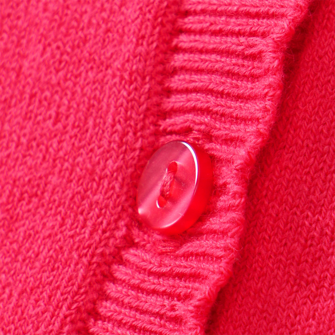 Topolino Mädchen Cardigan mit Knopfleiste hellrot